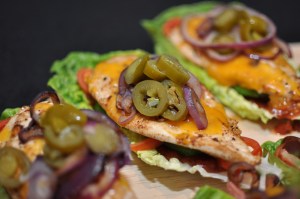 Low carb kyllingeburger