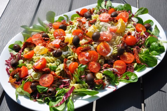 Pasatsalat med pesto Foto: Camilla Lykke Jensen