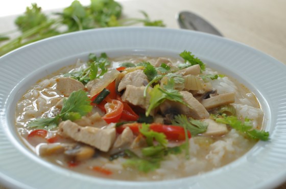 Red curry  Thailansdk rød carry med kylling